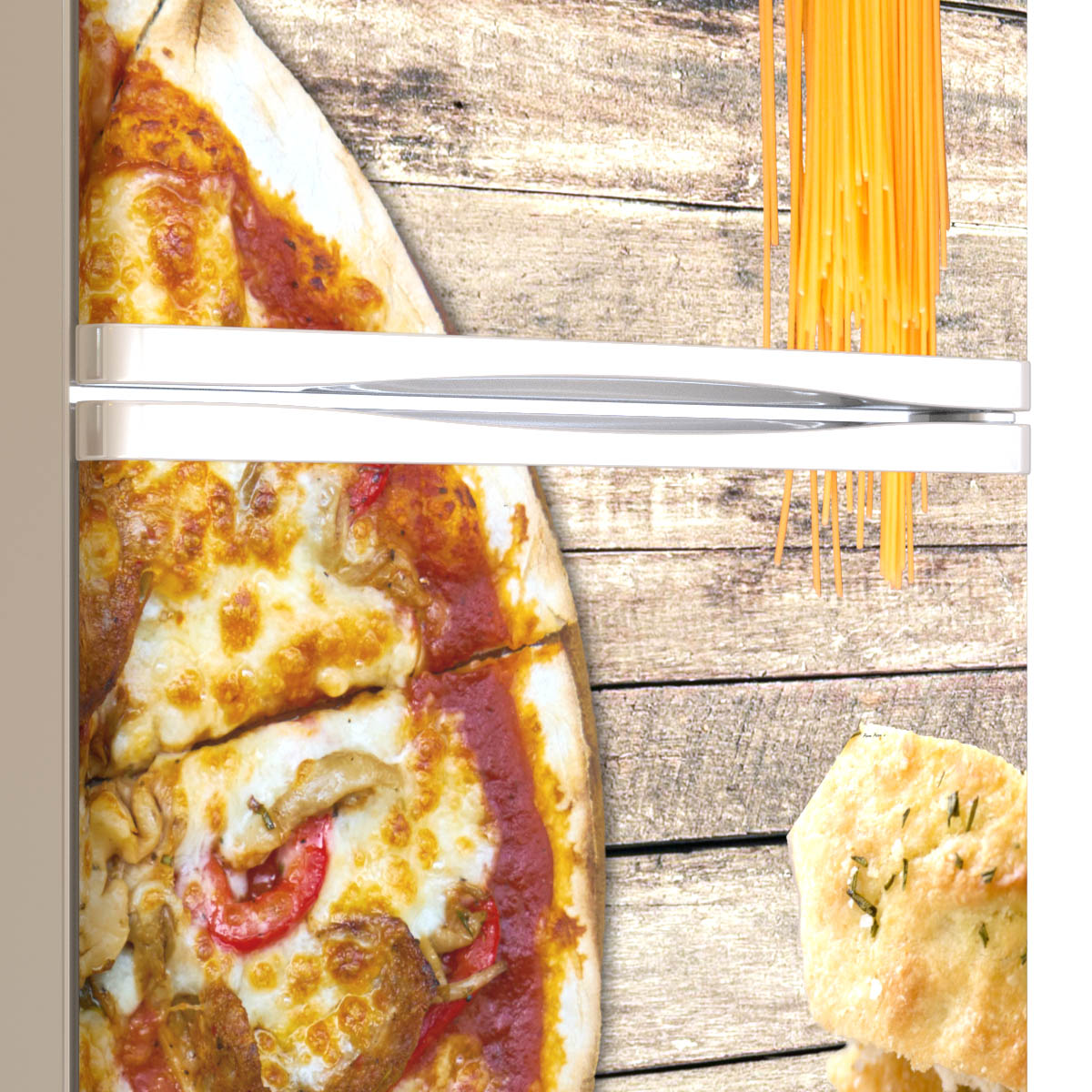 Pasta Kühlschrankfolie Kühlschrank Aufkleber Detailansicht