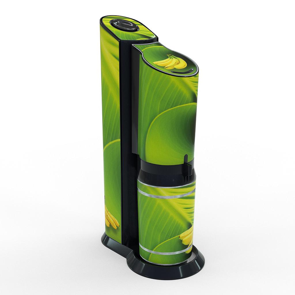 Sodastream Aufkleber Design Bananas  selbstklebende Folie