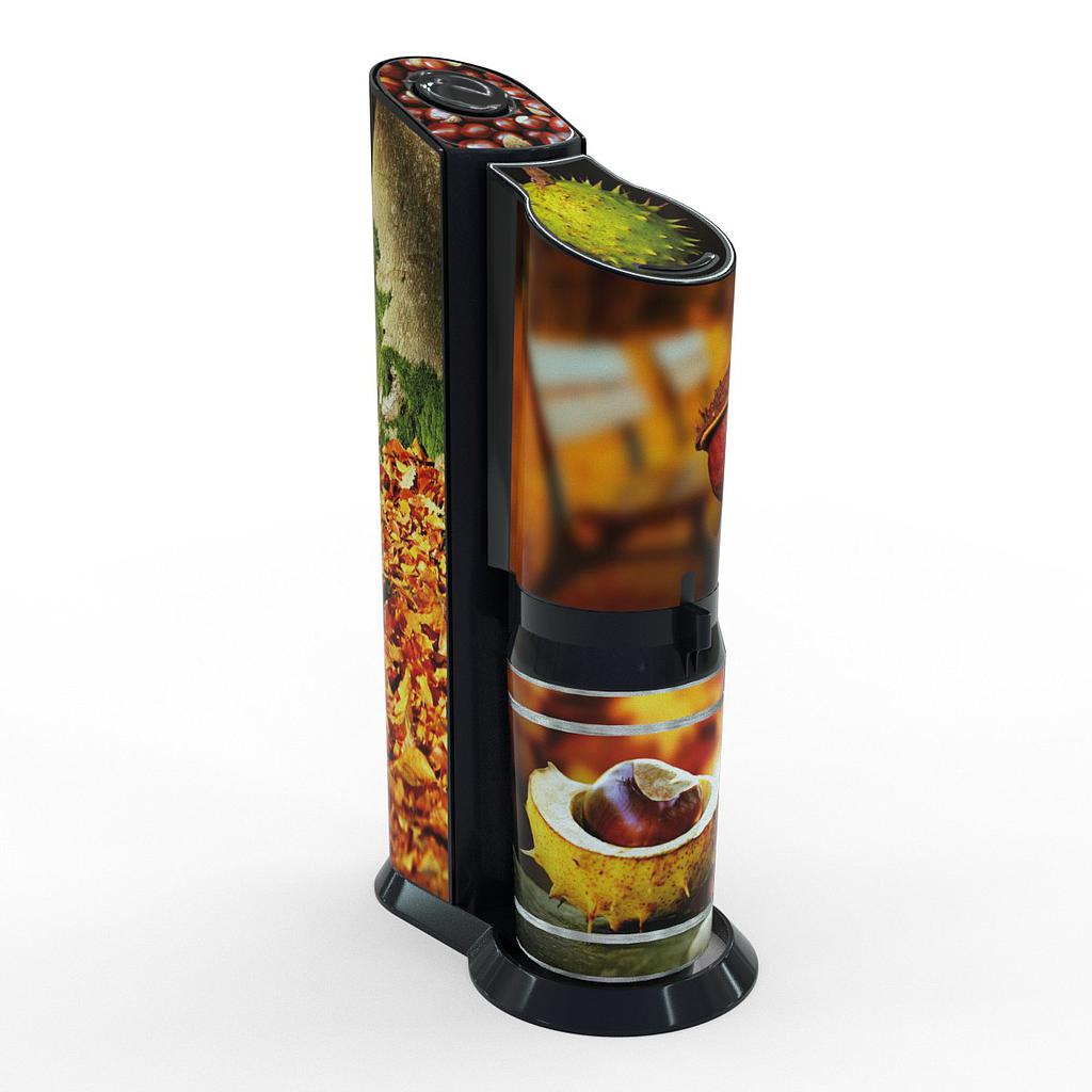 Sodastream Aufkleber Design Herbst  selbstklebende Folie