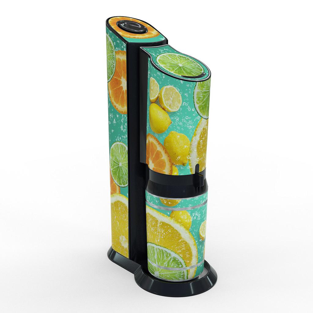 Sodastream Aufkleber Design Zitrus 