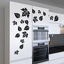 Blätter Design Küchenfolie selbstklebend Wandtattoo Möbelfolie