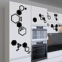 Hexagon1 Design Küchenfolie