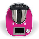 Aufkleber für Thermomix TM5 Sticker Vorwerk Einfarbig pink Design Folie Tattoo