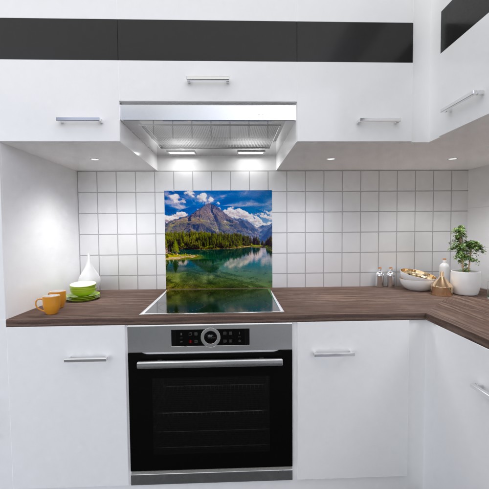Arnisee Design Küchenrückwand selbstklebend Wandtattoo für Fliesenspiegel
