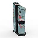 Sodastream Aufkleber Design Birds And Flowers selbstklebende Folie