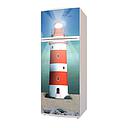 Leuchtturm Design Kühlschrankfolie selbstklebend Wandtattoo