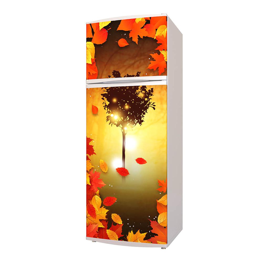 Herbst Design Kühlschrankfolie selbstklebend Wandtattoo