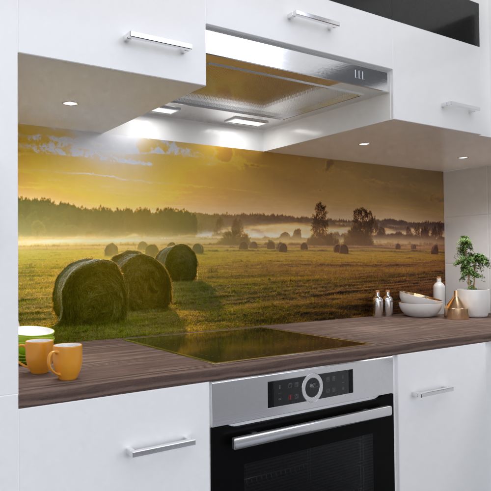 Farm Küchenrückwand selbstklebend Wandtattoo für Fliesenspiegel