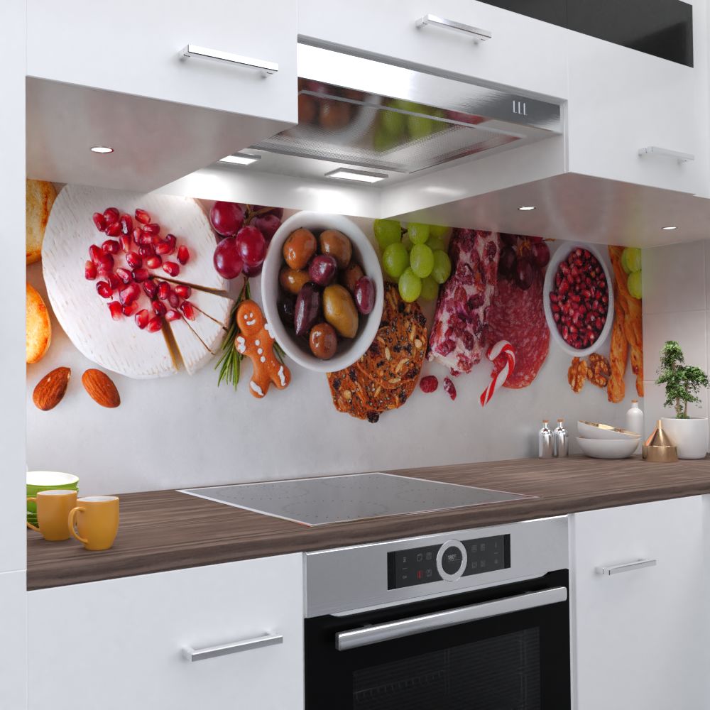 Mediterranes Küchenrückwand selbstklebend Wandtattoo für Fliesenspiegel