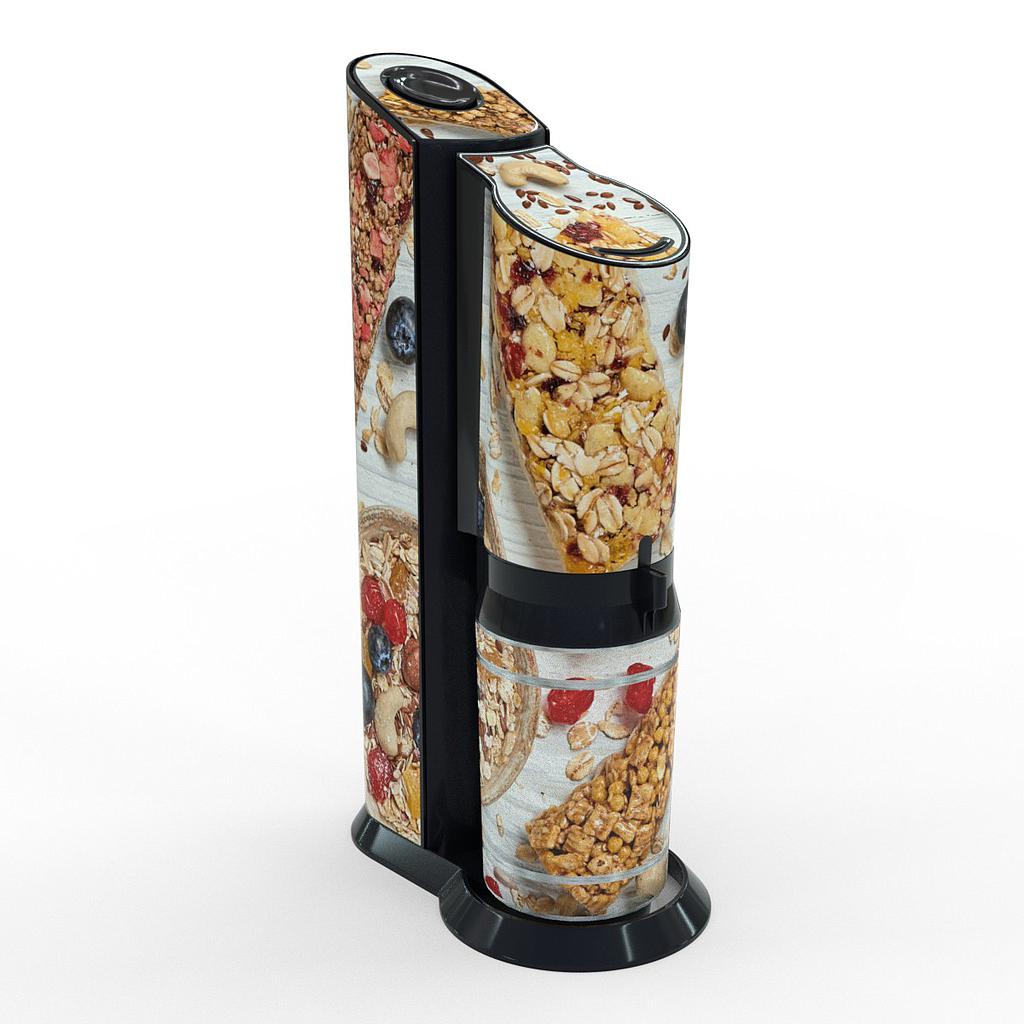 Sodastream Aufkleber Design Müsli selbstklebende Folie