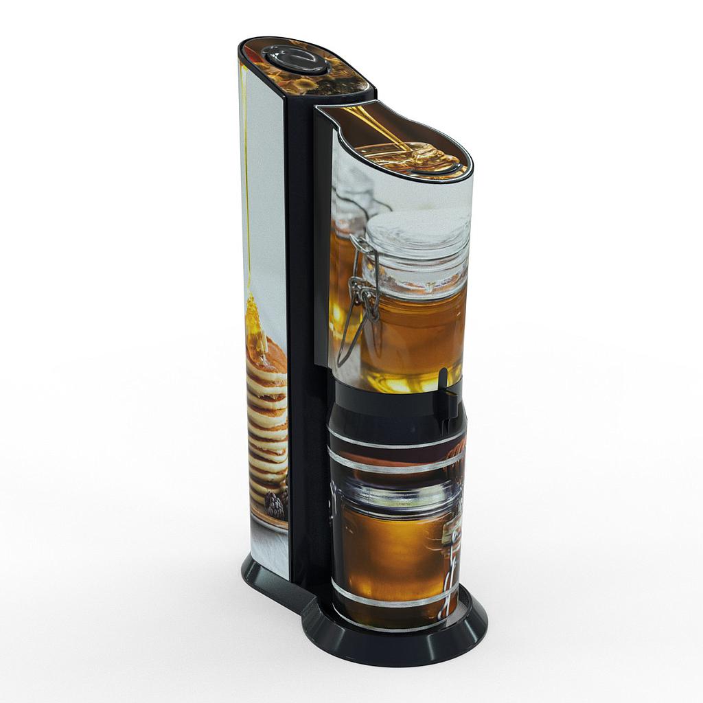 [K01060-03-19] Sodastream Aufkleber Design Honey selbstklebende Folie