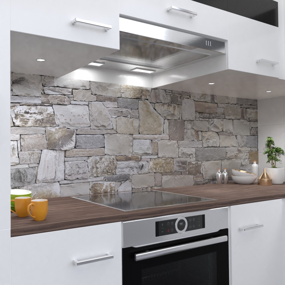 Küchenrückwand selbstklebend Naturstein 3
